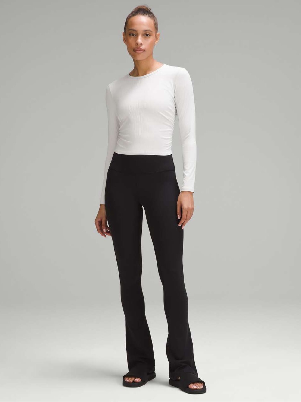 Lululemon All It Takes Ribbed Nulu Long-Sleeve Shirt
Light Vapor Sz 4 - Picture 8 of 9